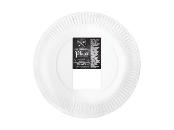 Assiettes en carton