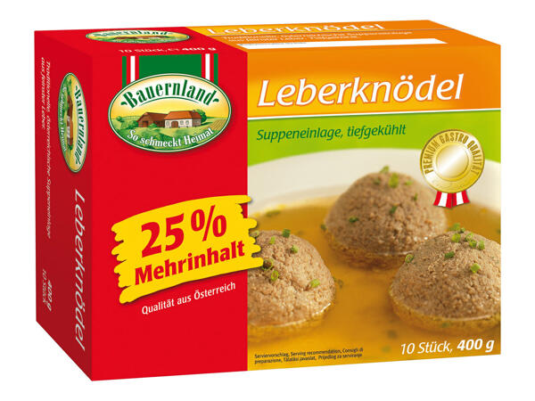 Bauernland Leberknödel