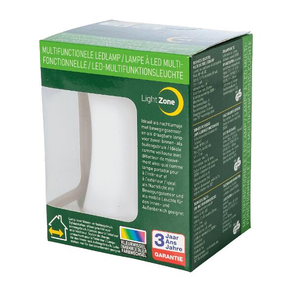 LIGHT ZONE(R) 				Lampe LED multifonctionnelle