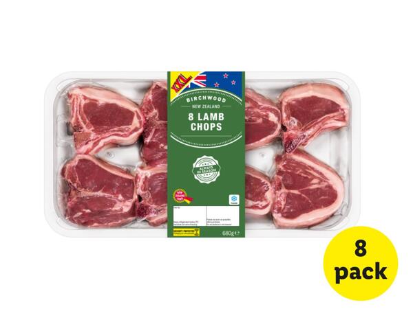 Birchwood 8 Lamb Chops