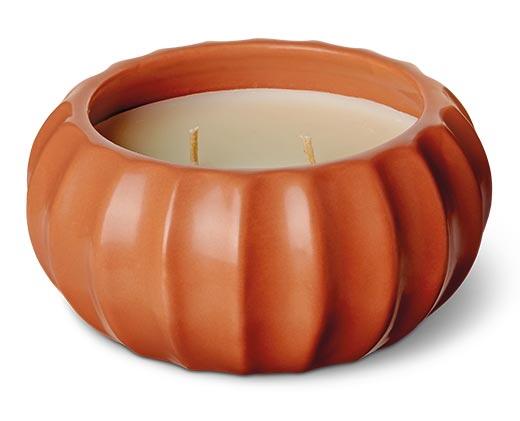 Huntington Home Rattan Terracotta Candle