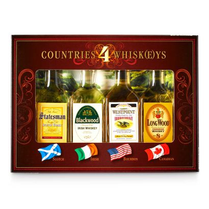 Whisky, 4er-Packung