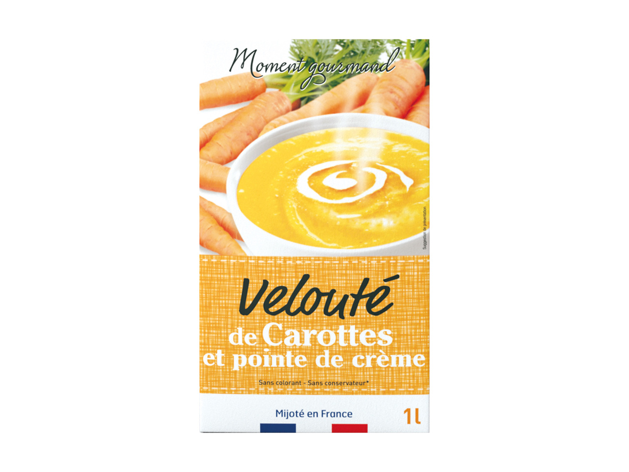 Velouté carotte & crème1