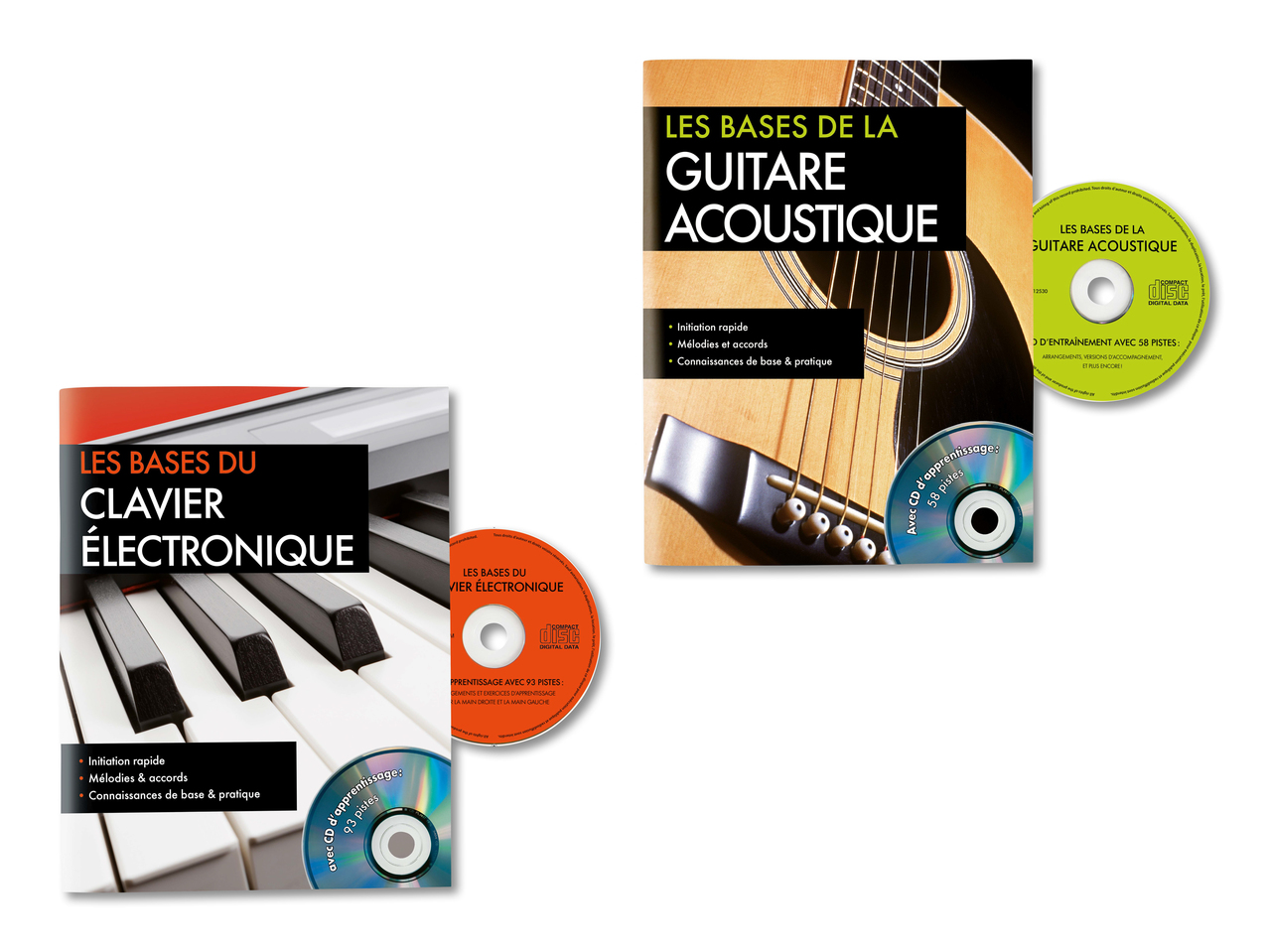 Livres d'apprentissage musical (uniquement en Suisse romande et en Suisse alémanique)