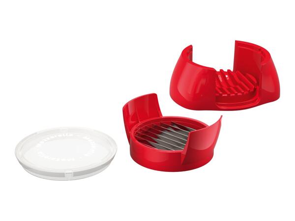 Ernesto Tomato & Mozzarella Slicer / Parmesan Container with Grater / Stainless Steel Colander