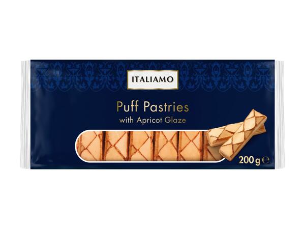 Puff Pastry With Apricot Glaze