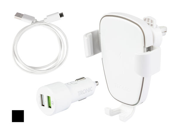 TRONIC(R) Bilholder med Qi(R)-opladning