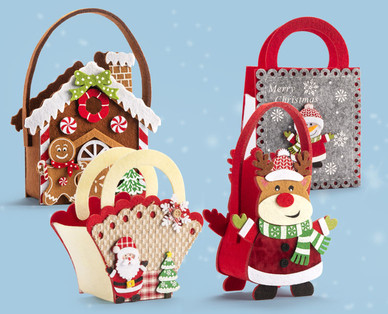 Weihnachtliches Filz-Dekosortiment