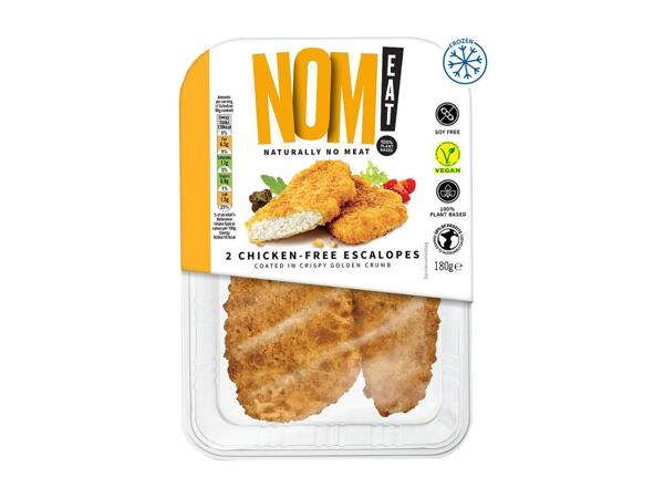 Nom Eat Chicken-Free in a Crispy Golden Crumb