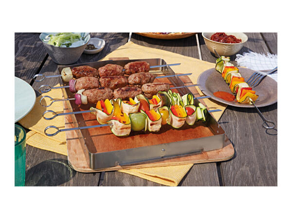 Barbecue Skewer & Rack Set