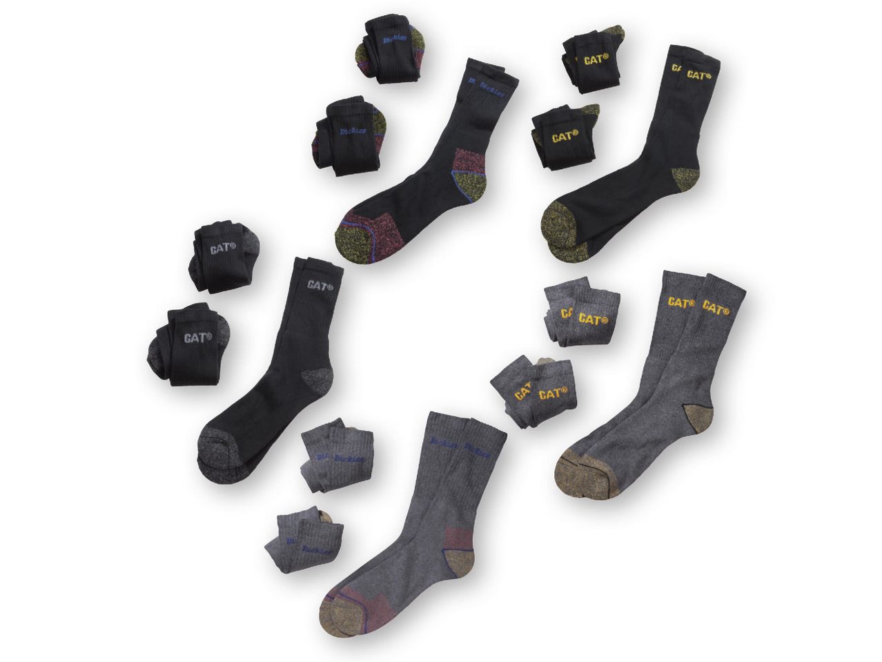 Dickies Men's Work Socks