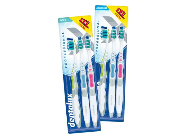 Professional Toothbrush, 3 pieces