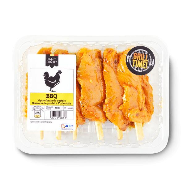 Braisade de poulet à l'orientale