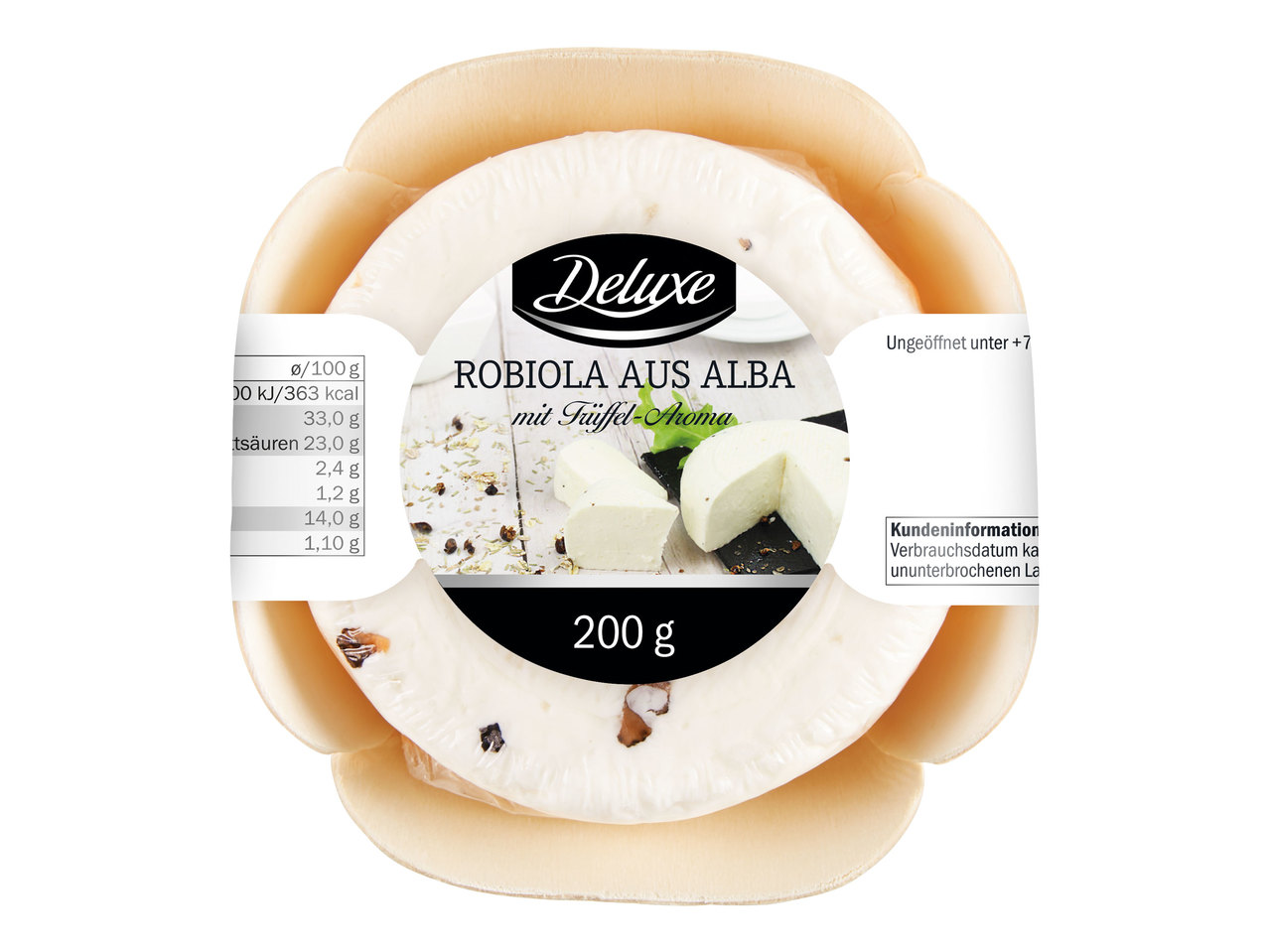 DELUXE Robiola aus Alba mit Trüffel