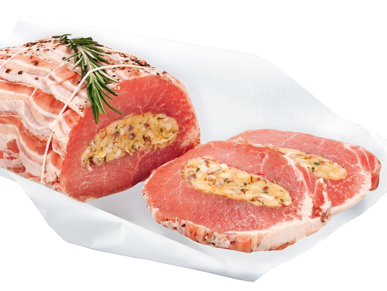 DELUXE Frischer österreichischer gerollter Schweinerücken