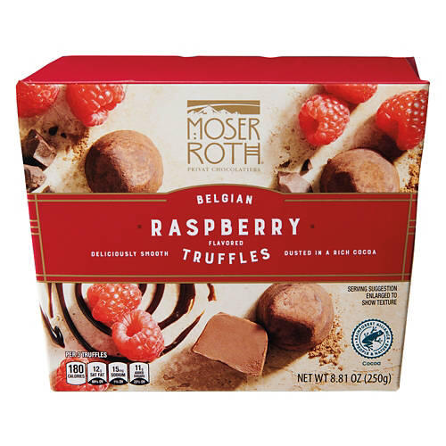 Raspberry Flavored Dusted Truffles, 8.81 oz