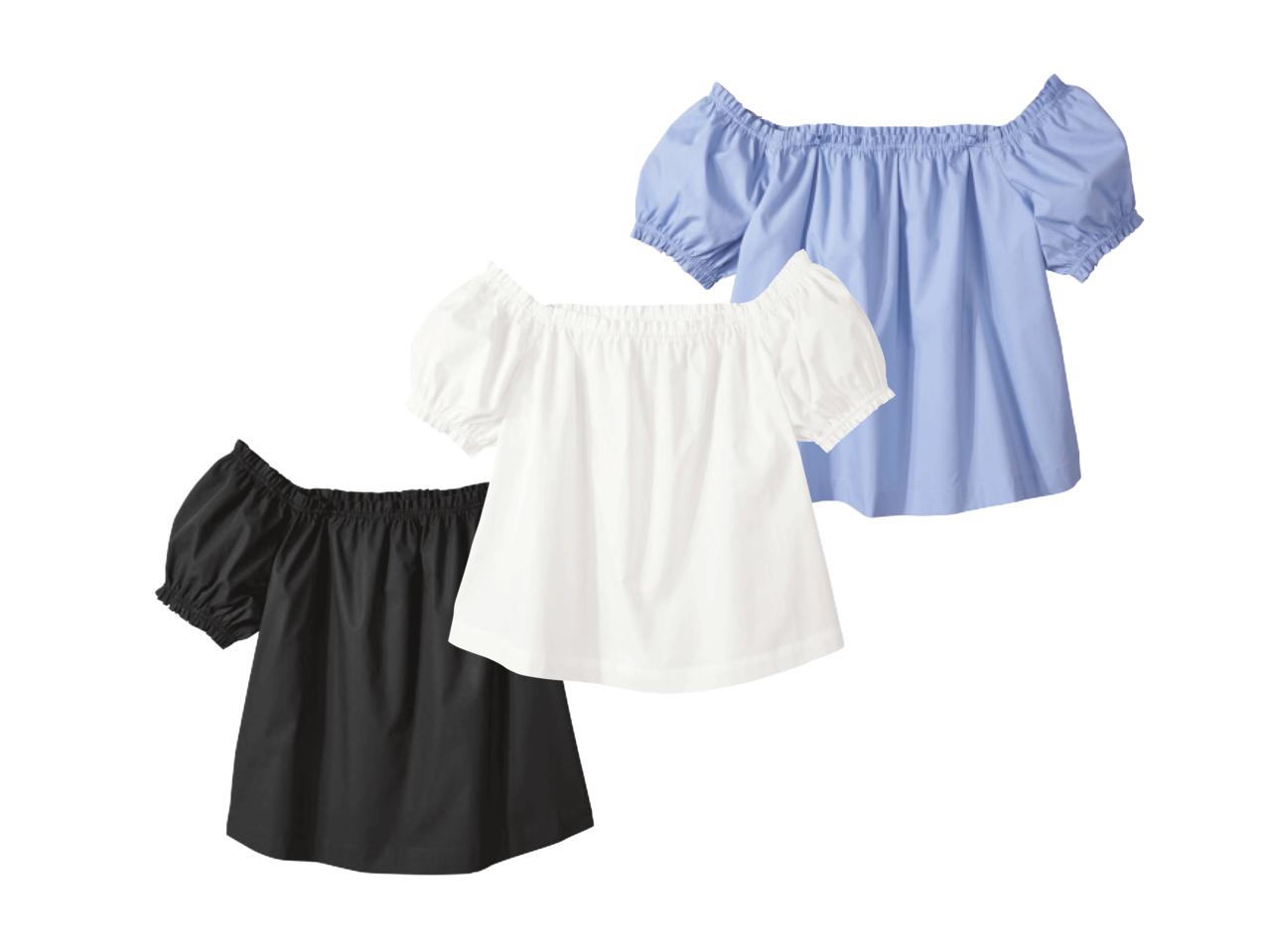 ESMARA Ladies' Off Shoulder Blouse