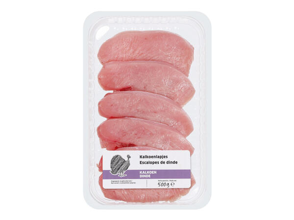 Escalopes de dinde