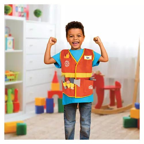 Kids Wooden Roleplay Vest - Firefighter