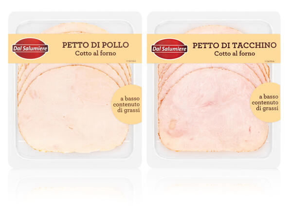 Chicken or Turkey Breast Slices