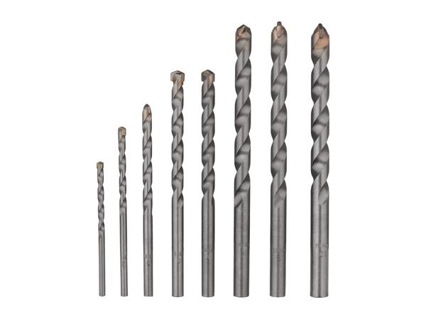 Parkside Masonry Drill Bit Set - 8 Piece Set