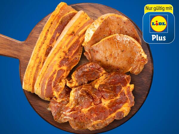 Frischer Grillmix mariniert