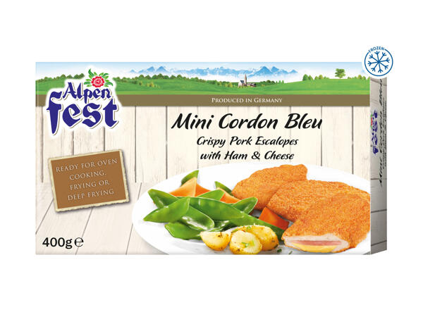 Alpenfest Mini Schnitzel