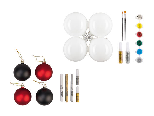 Set de coloriage de boules de Noël
