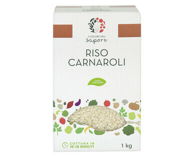 IL COLORE DEL SAPORE 
 RISO CARNAROLI