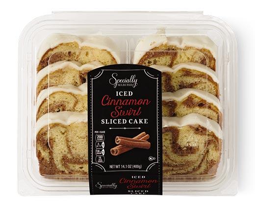Specially Selected 
 Iced Cinnamon Sliced Loaf Cake