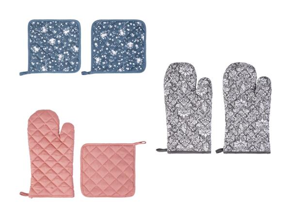 Gants de cuisine/​set de maniques (valable uniquement en Suisse romande)