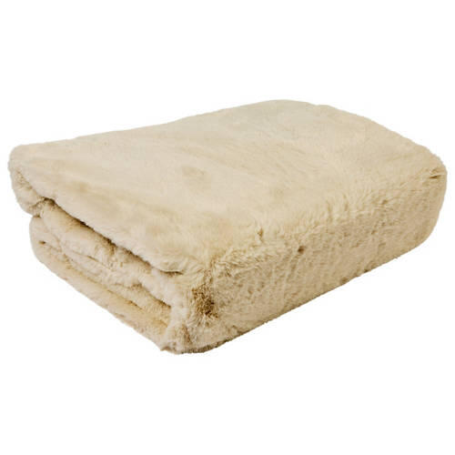 Faux Rabbit Fur Rug