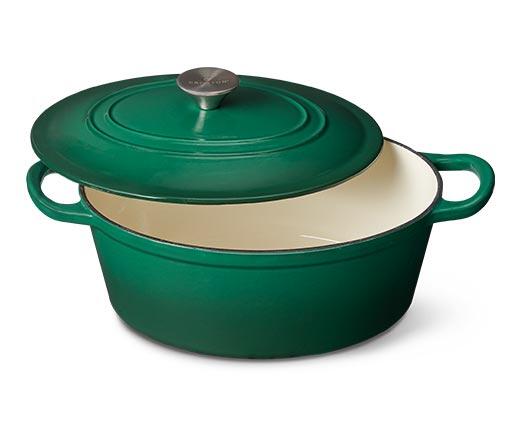 Crofton Cast Iron 4.6 Qt French Oven