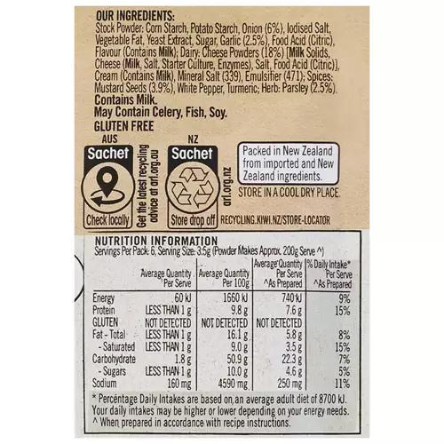 Three Cheese Potato Bake 21g