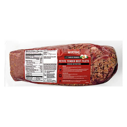 Garlic Rubbed Petite Beef Tender, per lb