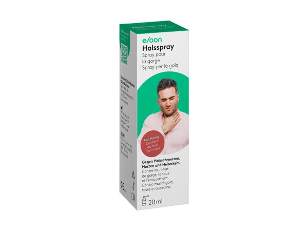 Spray pour la gorge eloon