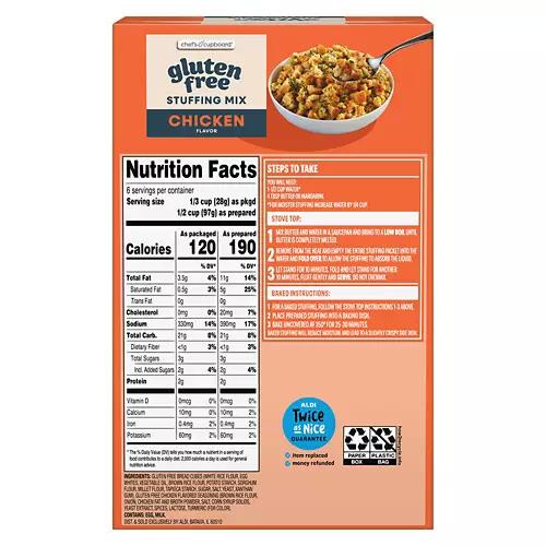 Gluten Free Chicken Stuffing Mix, 6 oz