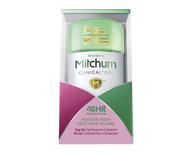 Mitchum Clinical Women's Powder Fresh Antiperspirant 45g/57g