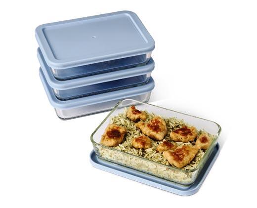 Crofton 
 Glass Meal Prep Container Set