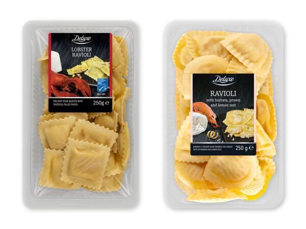 DELUXE Frisk pasta med fyld
