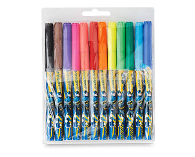 Licensed Fine Tip Markers 12pk