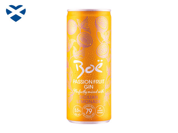 Boë Passion Fruit Gin & Sicilian Lemonade