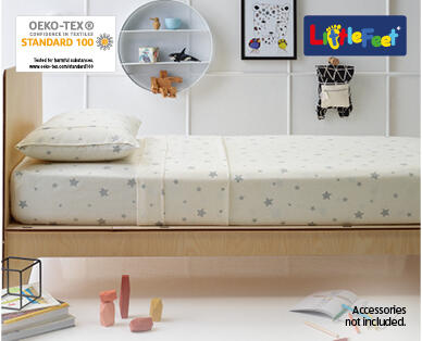 Flannelette Fitted Sheet Set – Single Size