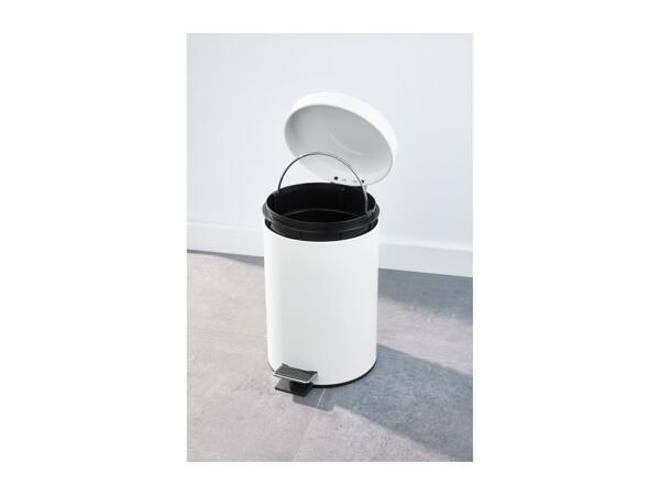 Livarno Home Pedal Bin - White