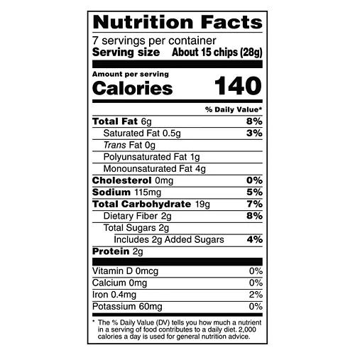 Whole Grain Original Chips, 7 oz
