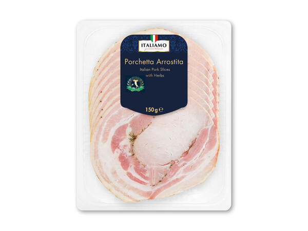 Porchetta i skiver