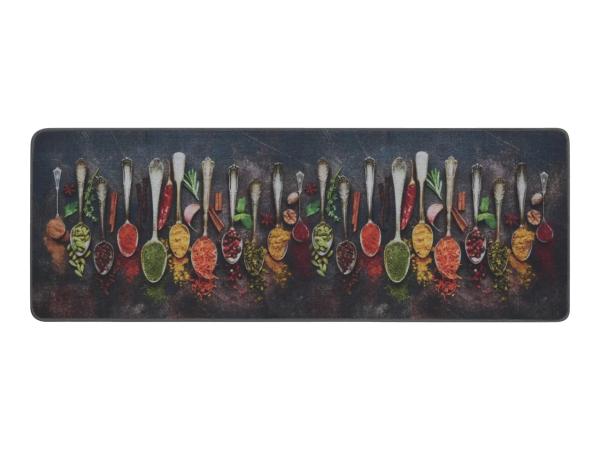 Kitchen Runner Mat With Spices Design