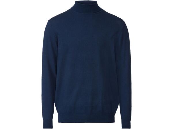 Men's roll neck jumper