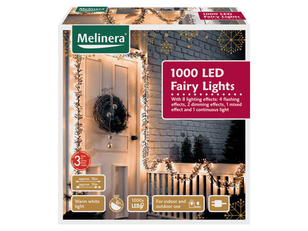 1000 LED Fairy Lights Garland
