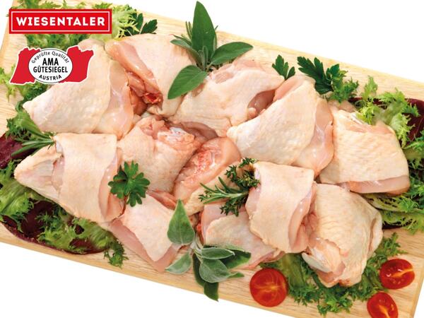 Frische Maishendl Suppenteile